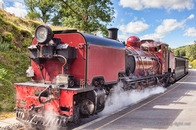 Steam at Beddgelert, Gwynedd